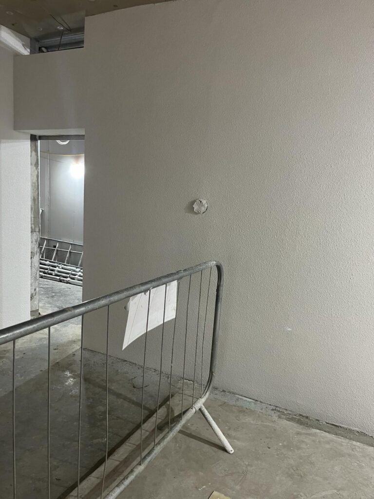 Commercial plastering Ireland — office fit-out by Causani Plastering